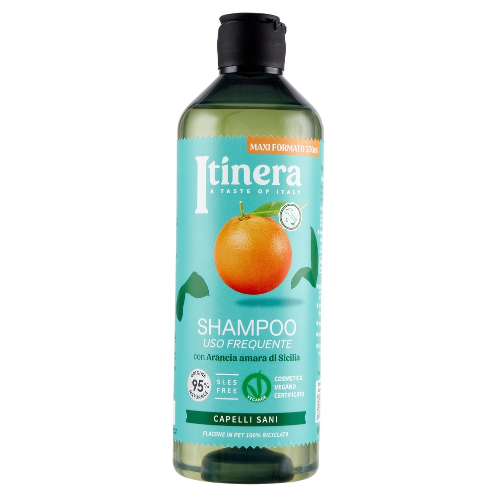Itinera Shampoo Uso Frequente Con Arancia Amara Di Sicilia - Foto 1