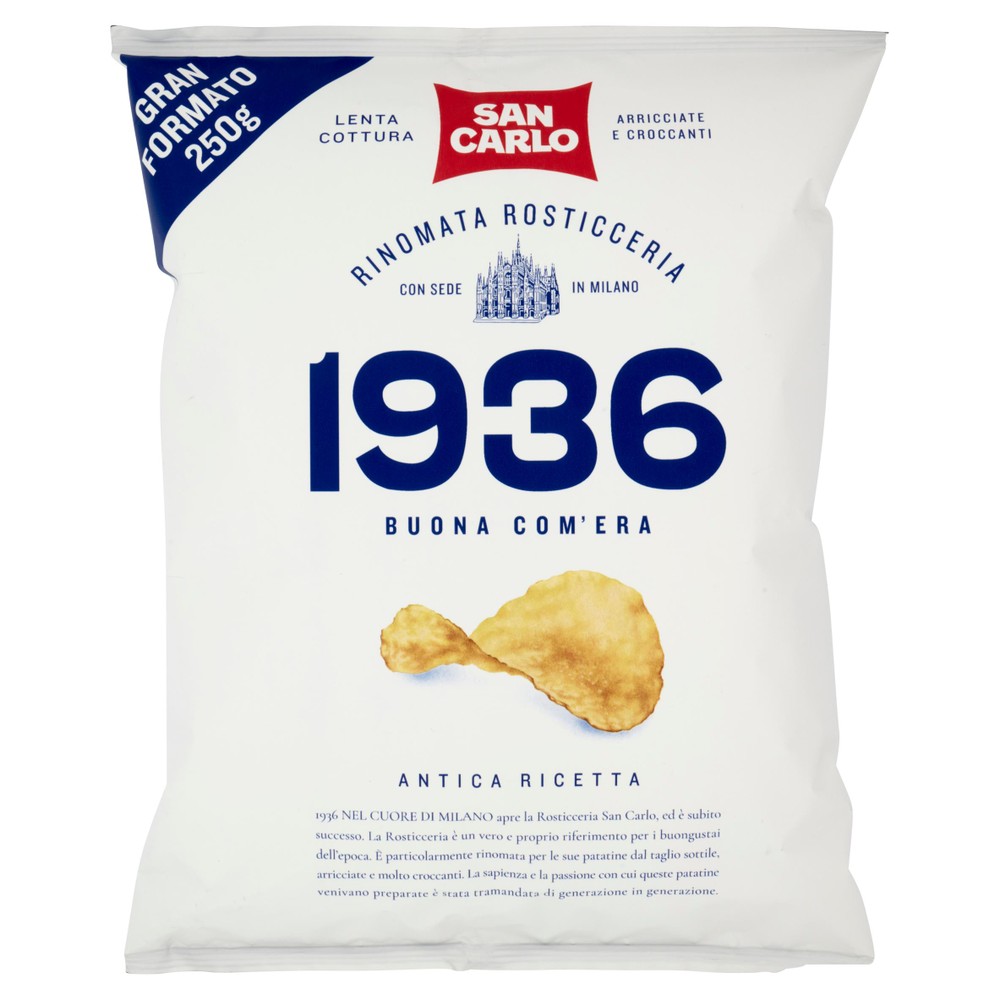 Patatine 1936 Antica Ricetta San Carlo - Foto 1