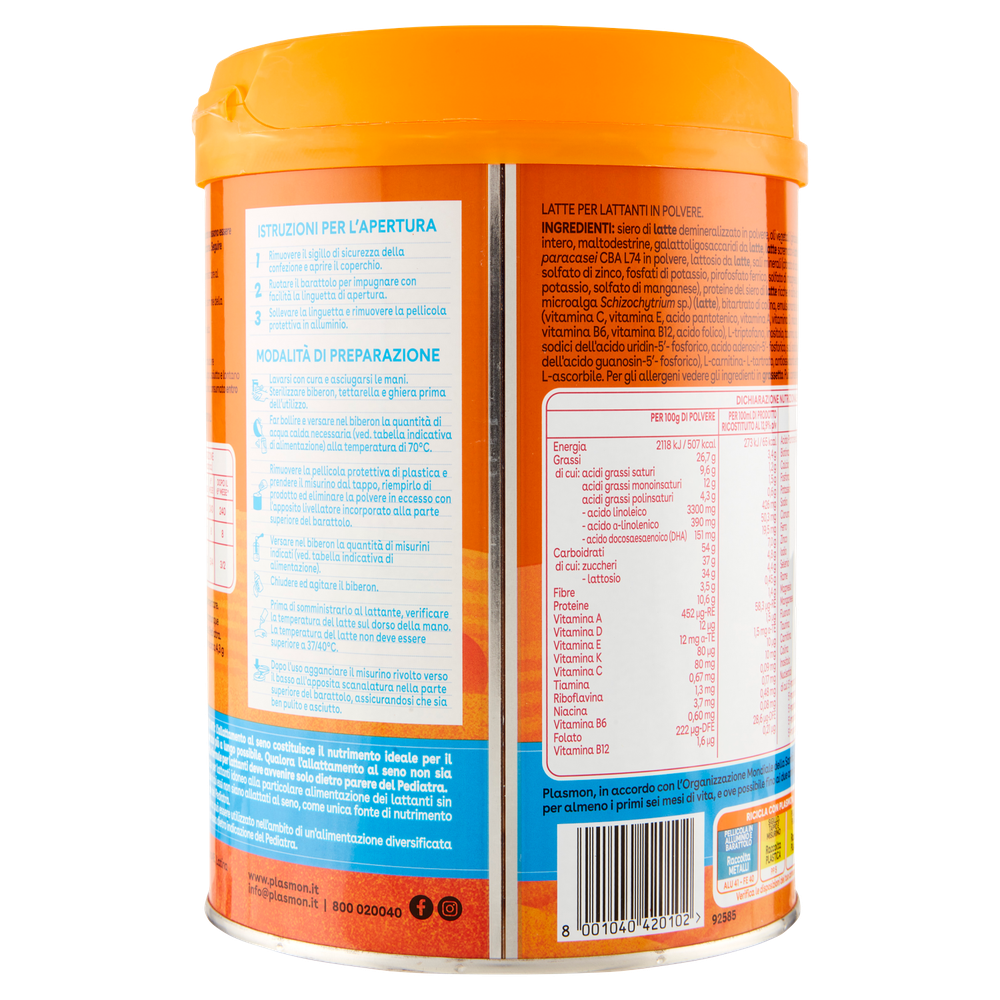 Latte Polvere Plasmon 0-12 Mesi - Foto 3