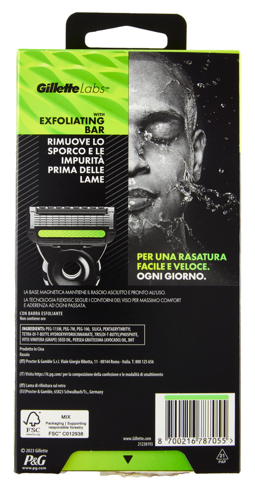 Rasoio 1up Labs Gold Gillette - Foto 3