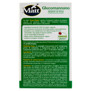Glucomannano Matt 30 Compresse