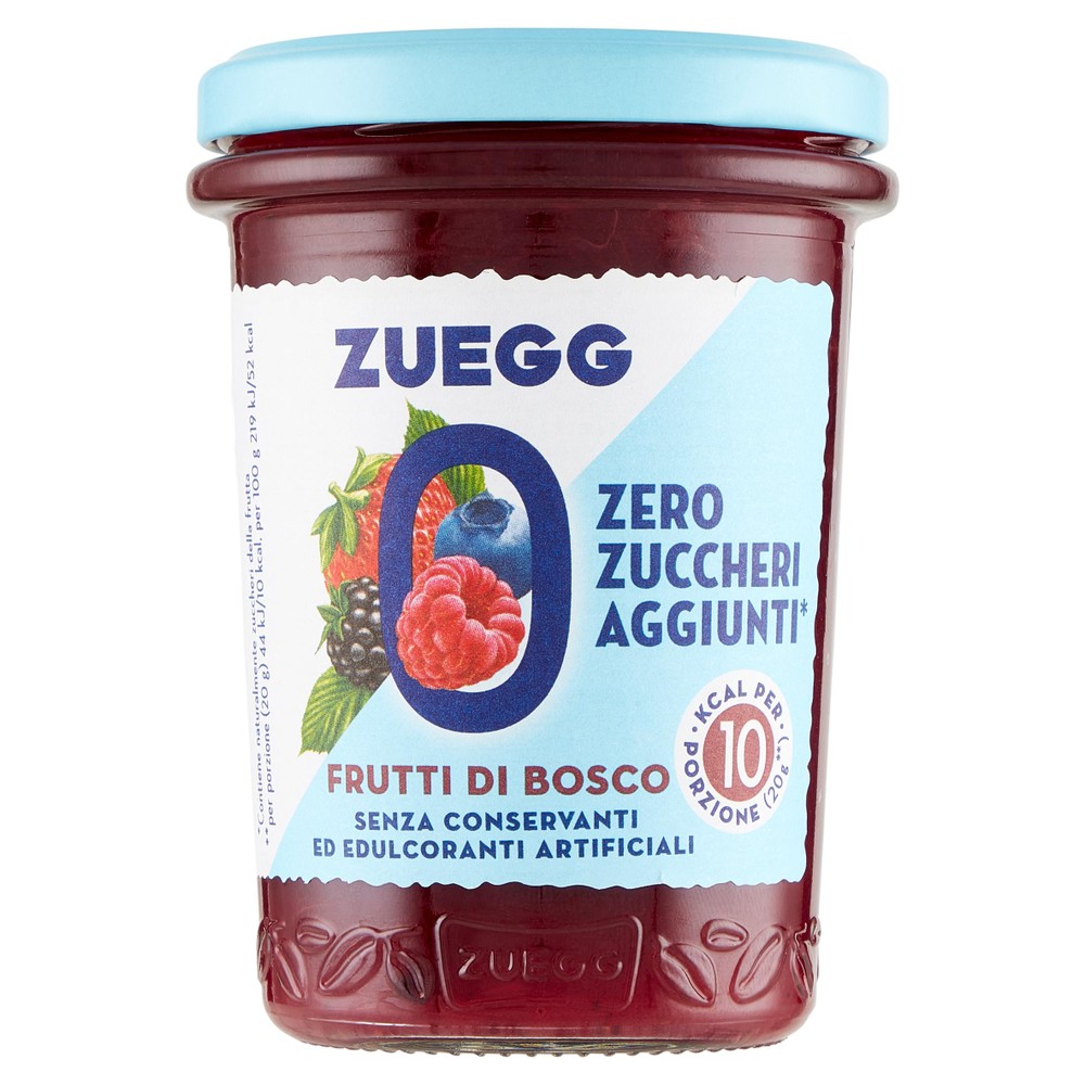 Confettura Zero Zuccheri Aggiunti Ai Frutti Di Bosco Zuegg - Foto 1