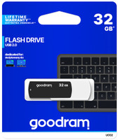 Memoria Usb Drive 2 . 032 gb Goodram Nero / bianco Memoria Usb Drive 2 . 032 gb Goodram Nero / bianco
