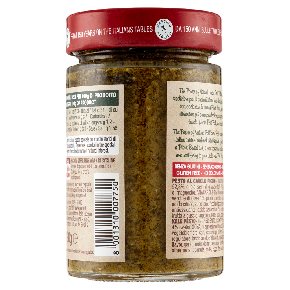 Pesto Al Cavolo Riccio I Condimenti Senza Glutine Polli - Foto 3