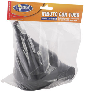 Imbuto Diametro 13,5 Cm Con Tubo Snodabile Lubex - Foto 1