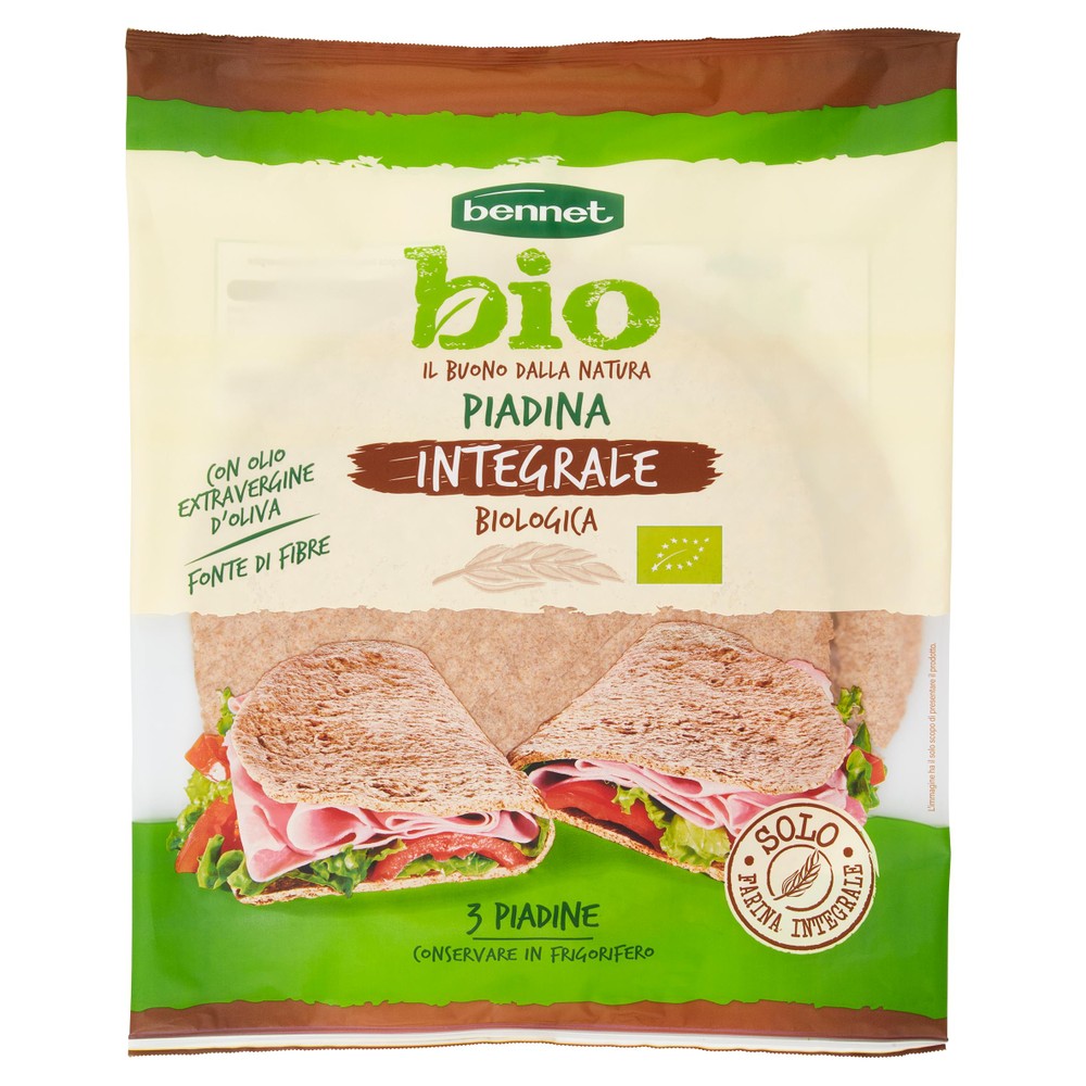 Piadina Integrale Bennet Bio - Foto 1