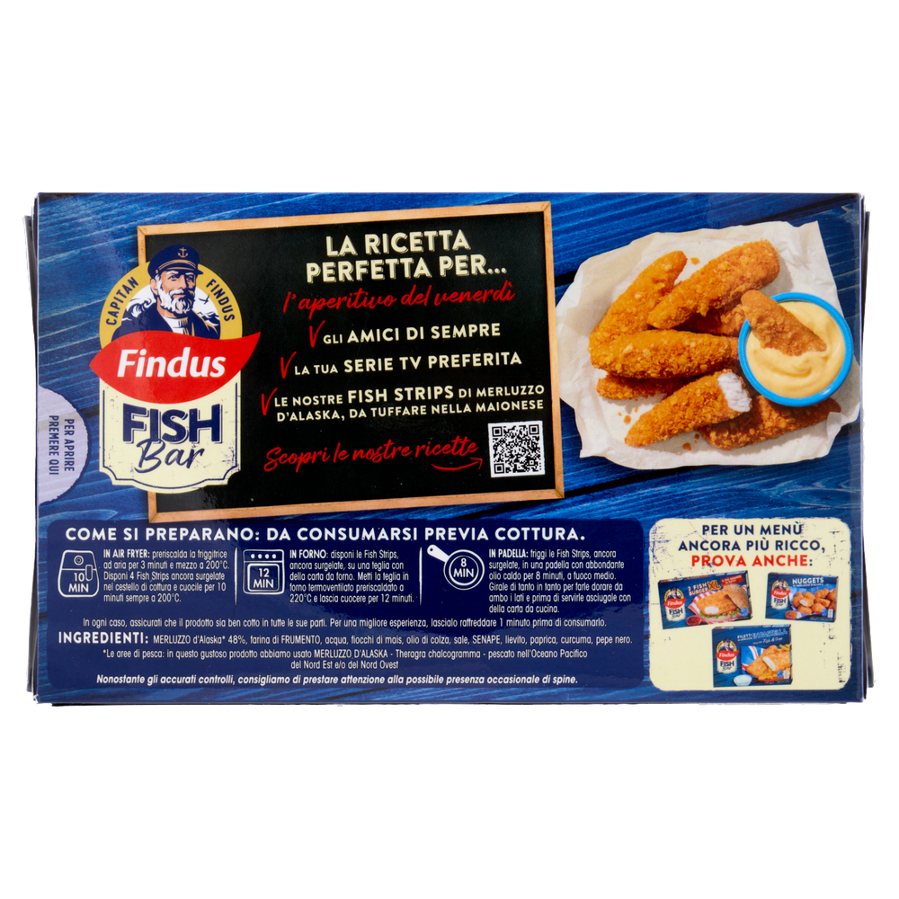 Fish Bar Fish Strips Con Panatura Ai Conflakes Capitan Findus - Foto 3