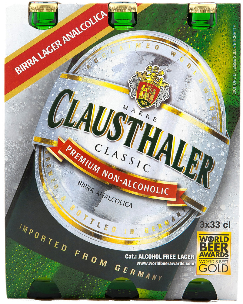 Birra Analcolica Clausthaler 3 Bottiglie Da Cl.33 - Foto 1