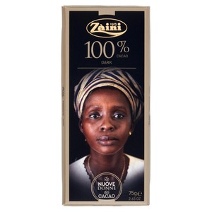Tavoletta Cioccolato Fondente 100% Le Nuove Donne Del Cacao Zaini - Foto 1