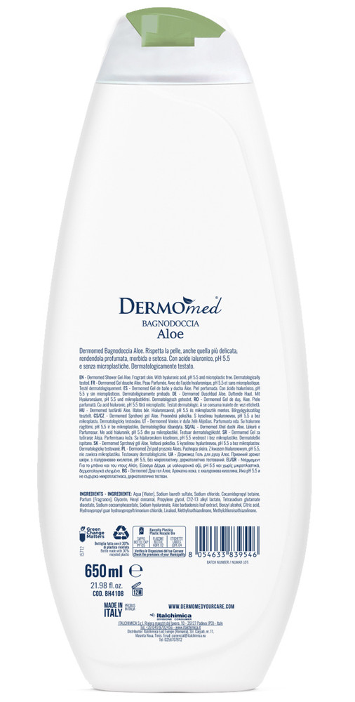 Bagnodoccia Aloe Dermomed - Foto 2