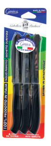 6 Coltelli Da Tavola Genius Manico Nero - Foto 1