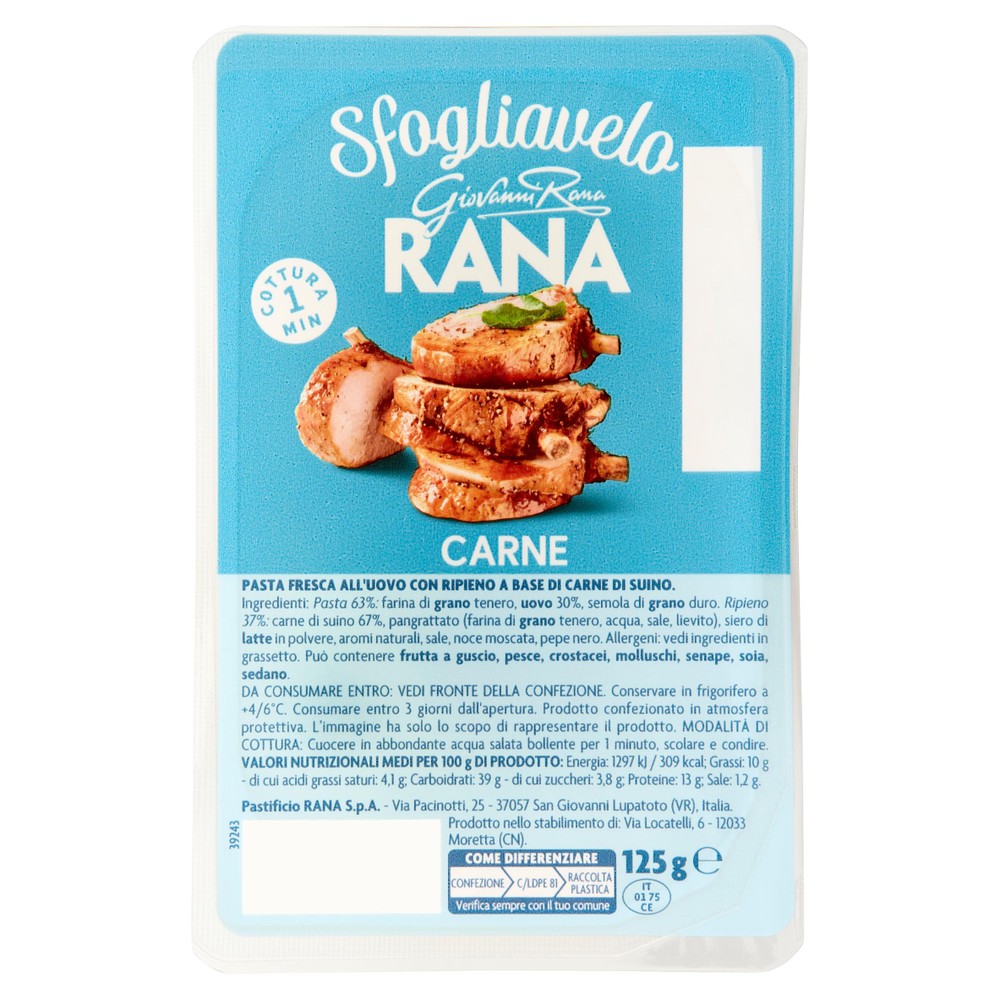 Sfogliavelo Alla Carne Giovnni Rana - Foto 1
