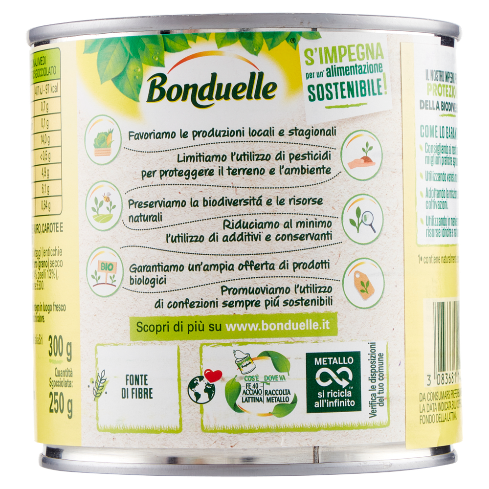 Mix Lenticchie, Farro, Carote E Piselli Bonduelle - Foto 3