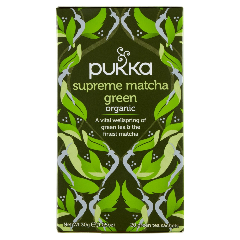 Tè Verde Supreme Matcha Green Organic Bustine 20x1,5g Pukka - Foto 1