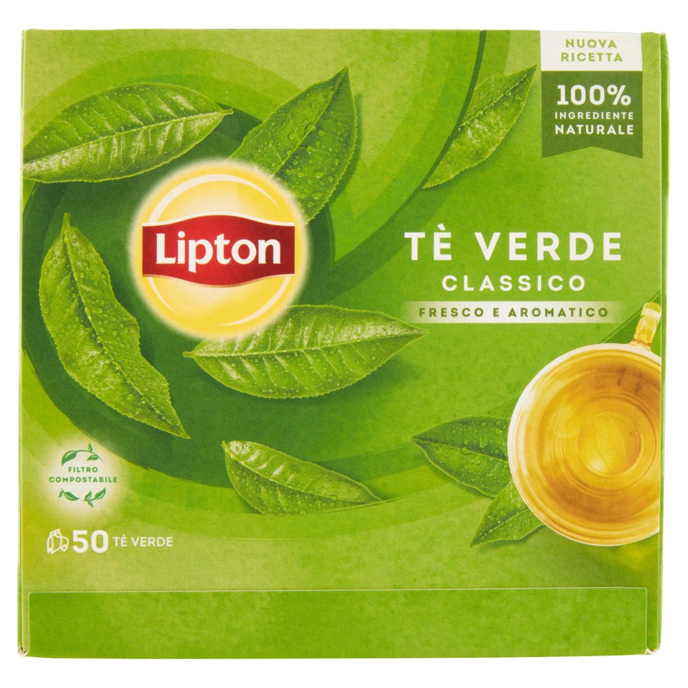Te' Verde Classico Lipton, Conf.50 Filtri
