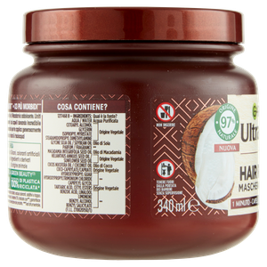 Maschera Capelli Nutriente Latte Di Cocco Ultradolce Garnier - Foto 2