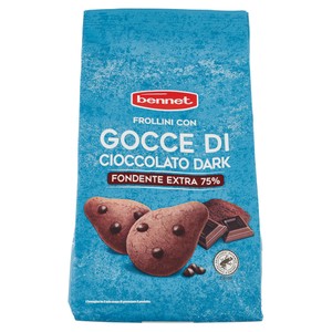 Frollini Con Gocce Di Cioccolato Dark Bennet - Foto 1