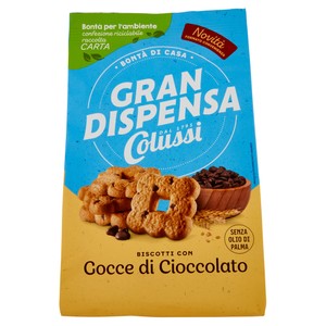 Biscotti Con Gocce Di Cioccolato Colussi - Foto 1