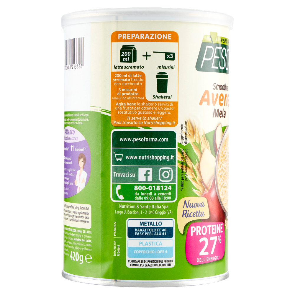 Smoothie Nature Pesoforma 12 Pasti Sostitutivi - Foto 2