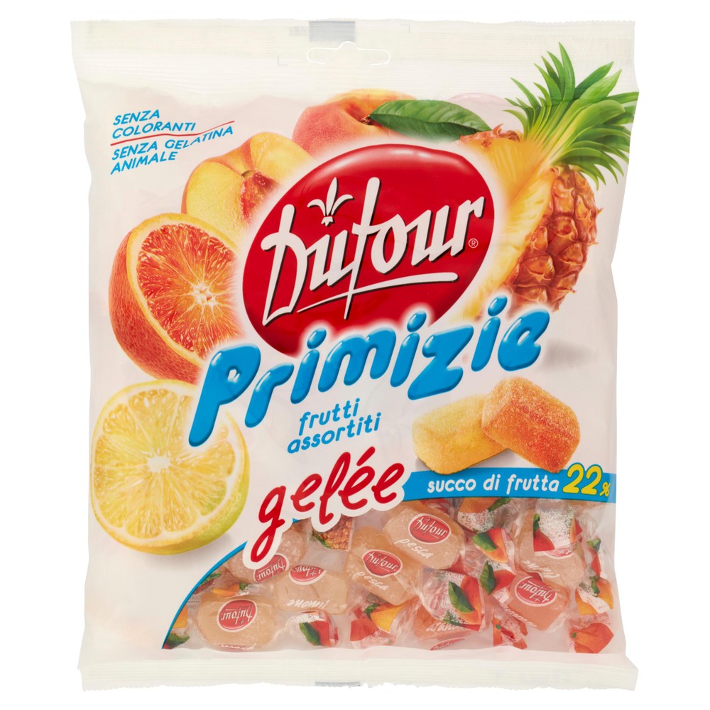 Caramelle Gelee Primizie Ai Frutti Assortiti Dufour - Foto 1