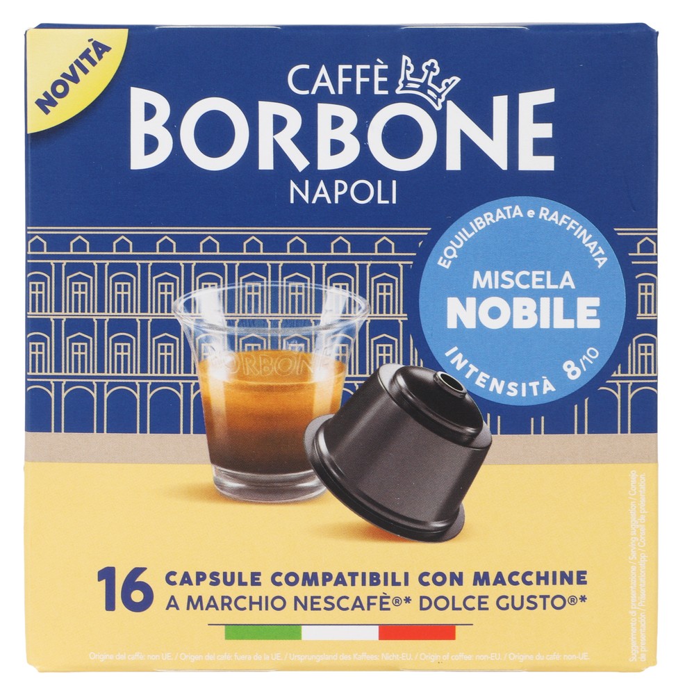 16 Capsule Compatibili Dolce Gusto Miscela Nobile Caffe' Borbone - Foto 1