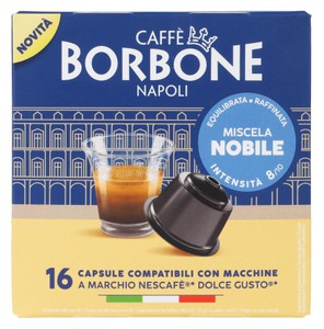 16 Capsule Compatibili Dolce Gusto Miscela Nobile Caffe' Borbone - Foto 1