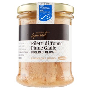 Filetti Di Tonno Pinne Gialle In Olio D'oliva Selezione Gourmet Bennet - Foto 1