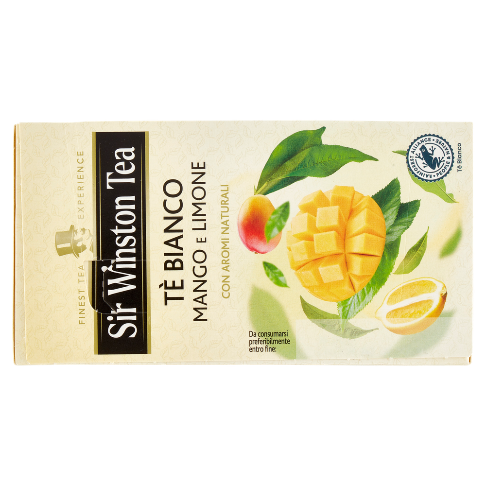 Te' Bianco Con Mango E Limone Sir Winston Tea, Conf.20 Bustine