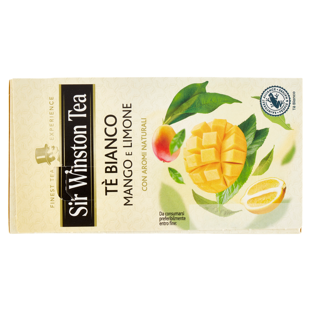 Tè Bianco Mango E Limone 20x1,25g Sir Winston Tea - Foto 3