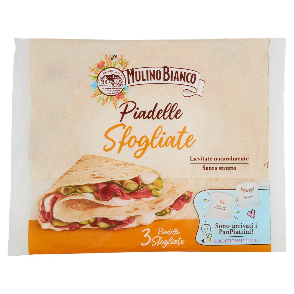 Piadina Piadelle Sfogliate Mulino Bianco 3pz - Foto 1