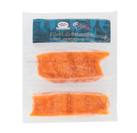 Filetto Di Salmone Norvegese Al Naturale Congelato Filetto Di Salmone Norvegese Al Naturale Congelato