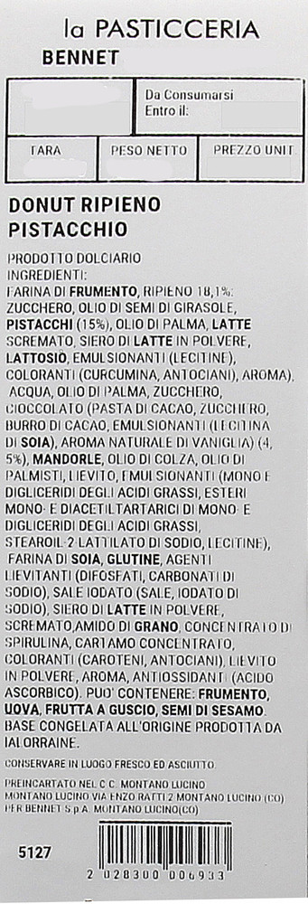 Donut Ripieno Al Pistacchio - Foto 3