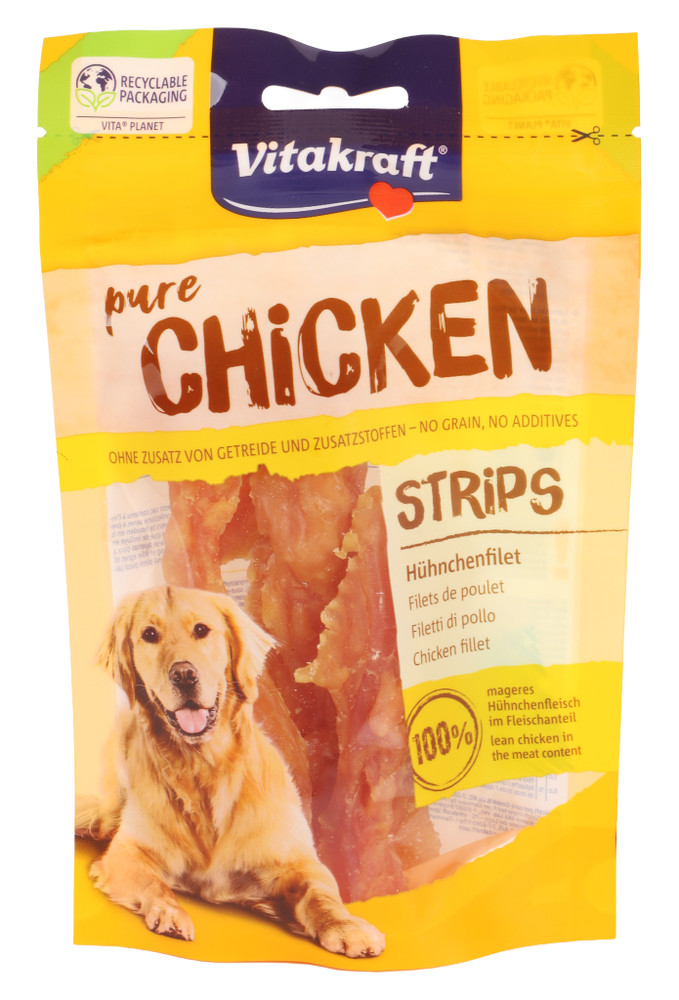 Snack Cani Pure Chicken Strisce Vitakraft - Foto 1