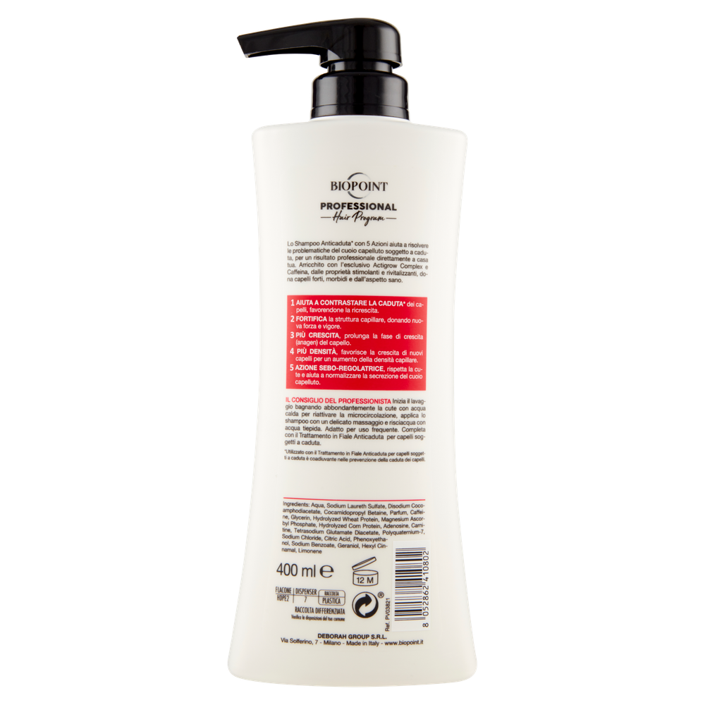 Shampoo Biopoint Anticaduta - Foto 3