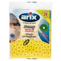 Panno Giallo Multiuso 36 x 38 Sunny Arix Conf . da 3 Panno Giallo Multiuso 36 x 38 Sunny Arix Conf . da 3