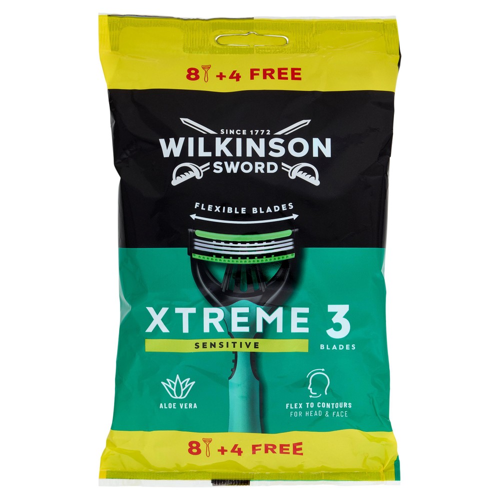 Rasoio Xtreme 3 Wilkinson Conf. Da 8+4