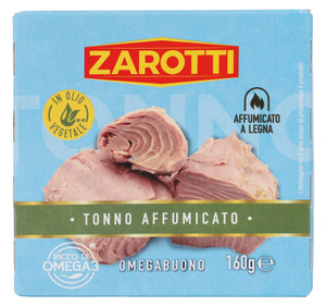 Filetti Di Tonno Affumicato In Olio Vegetale Gr.160 Zarotti - Foto 1