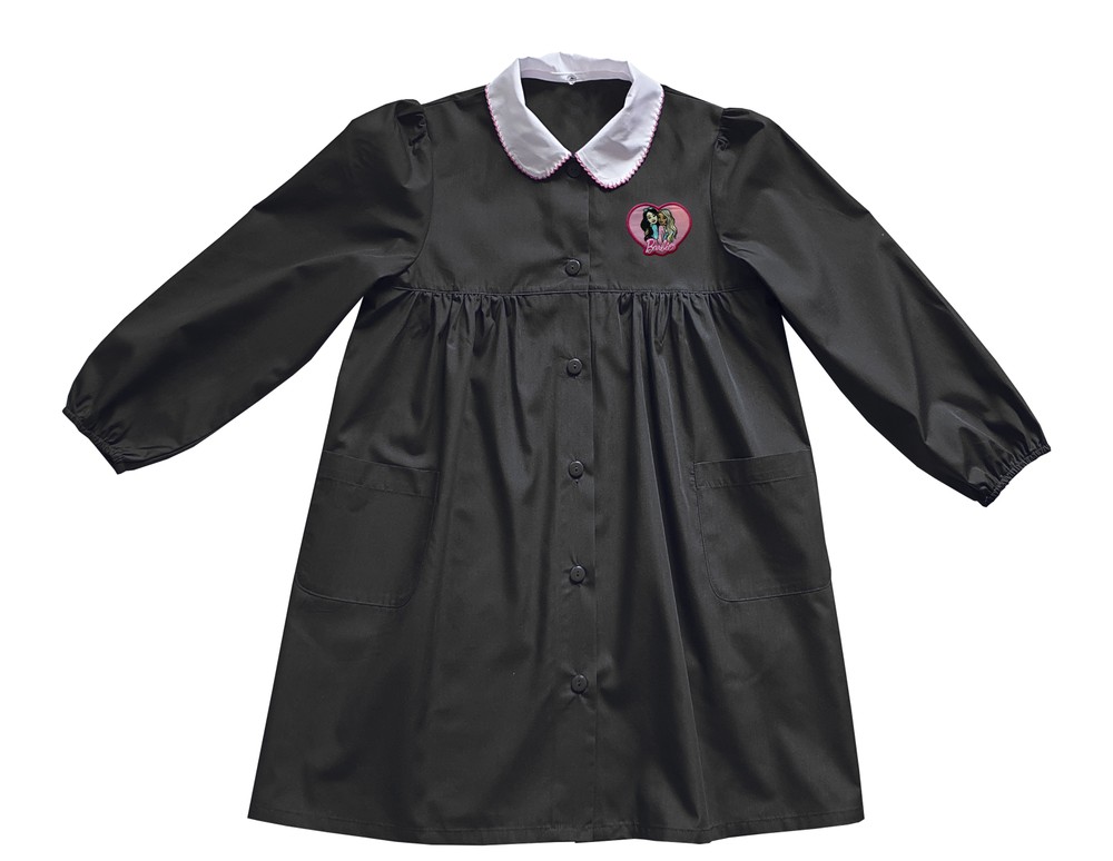 Grembiule Scuola Bambina 6 Anni Nero - Foto 1