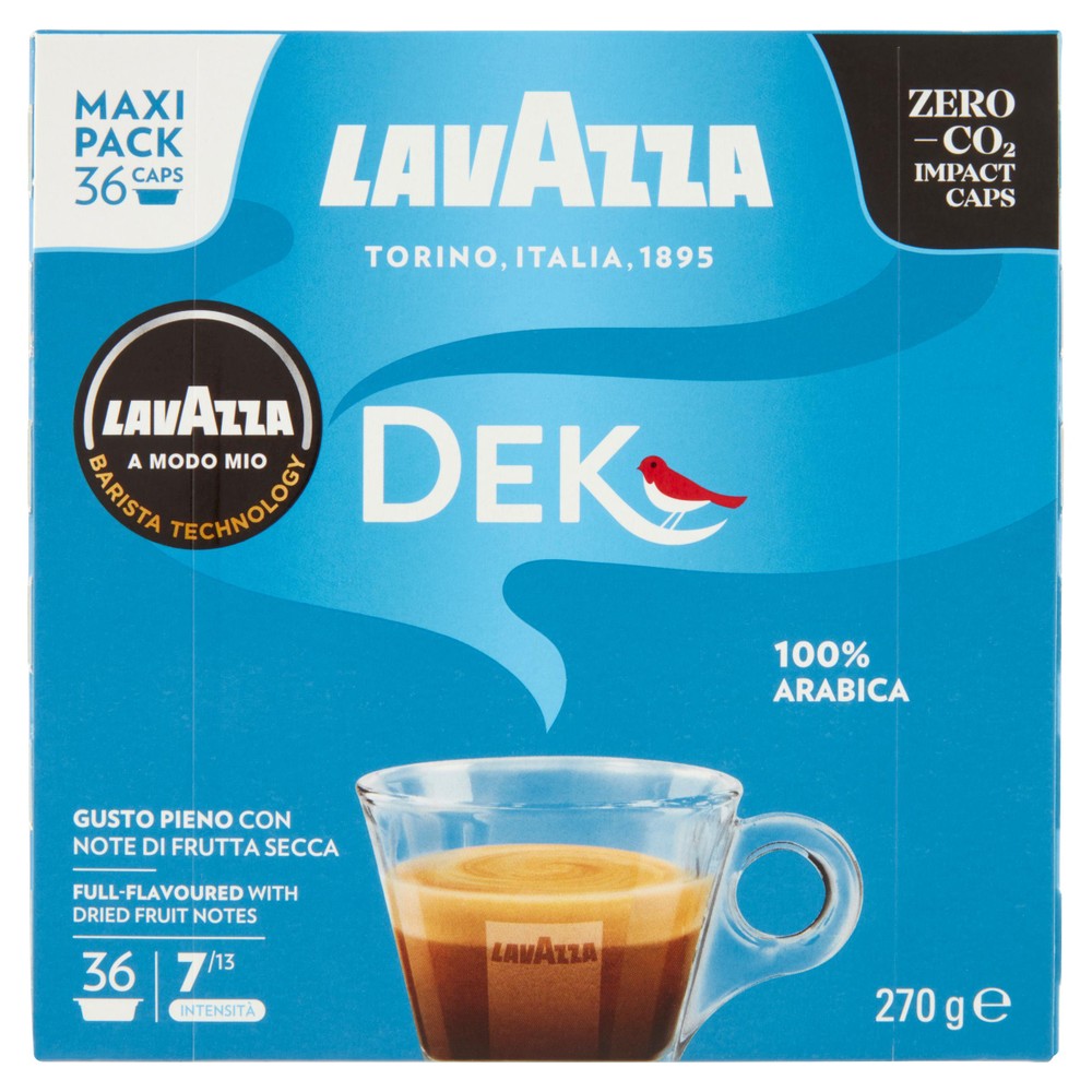 Caffè Decaffeinato A Modo Mio Capsule 36pz Lavazza - Foto 1