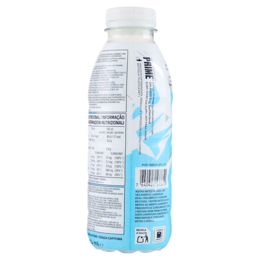 Prime Hydration Zero Berry Ice - Foto 3