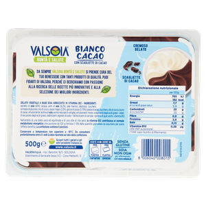 Gelato Bianco Cacao Valsoia Vaschetta - Foto 3