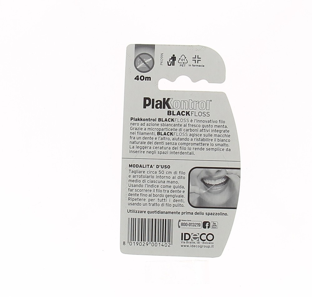 Fili Interdentale Black Floss Plakkontrol - Foto 2