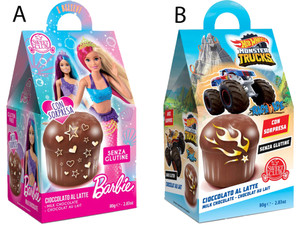 Panettoncino Di Cioccolato Barbie / Hotwheels Sweet Club