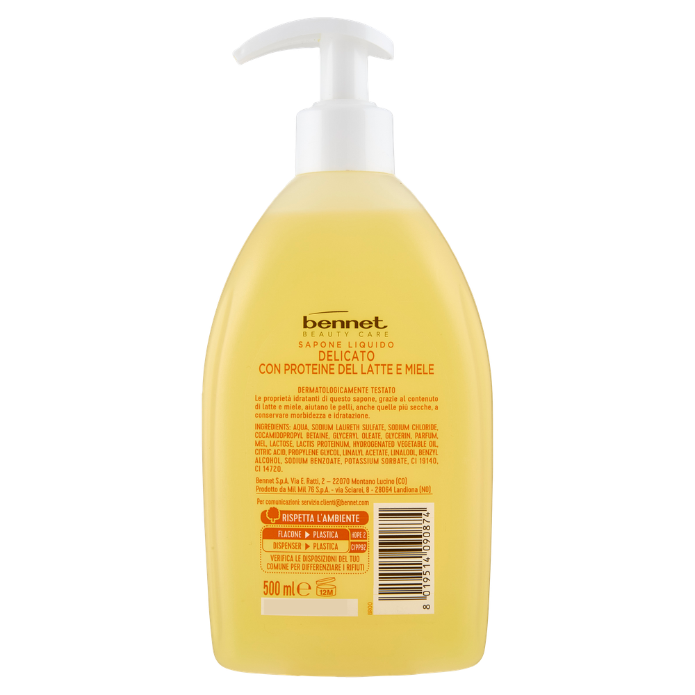 Sapone Liquido Al Latte Bennet Beauty Care - Foto 3