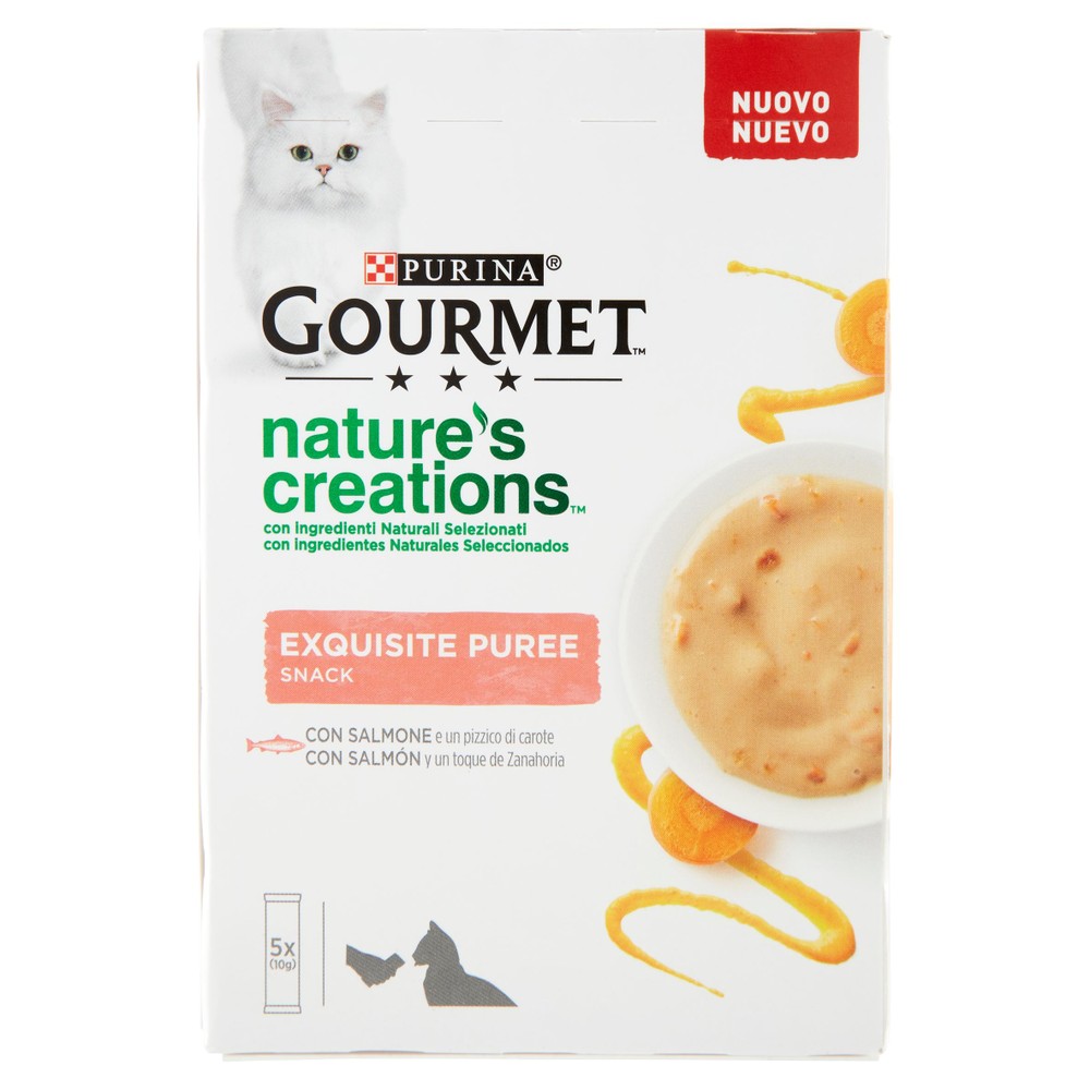 Snack Gatti Pure' Nature's Creations Al Salmone - Foto 1
