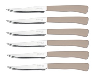 Set 6 Coltelli Bistecca Daily Ghidini Colori Assortiti - Foto 1