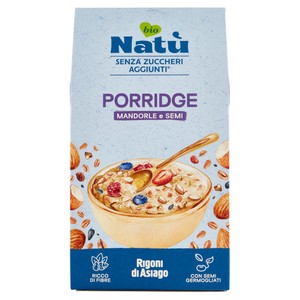 Porridge Natù Mandorle E Semi Bio Senza Zuccheri Rigoni Di Asiago - Foto 1