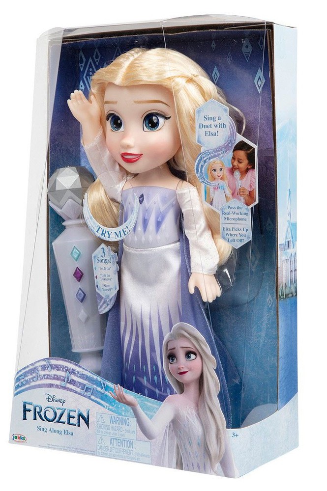 Bambola Elsa Frozen Con Microfono Jakks Pacific - Foto 1