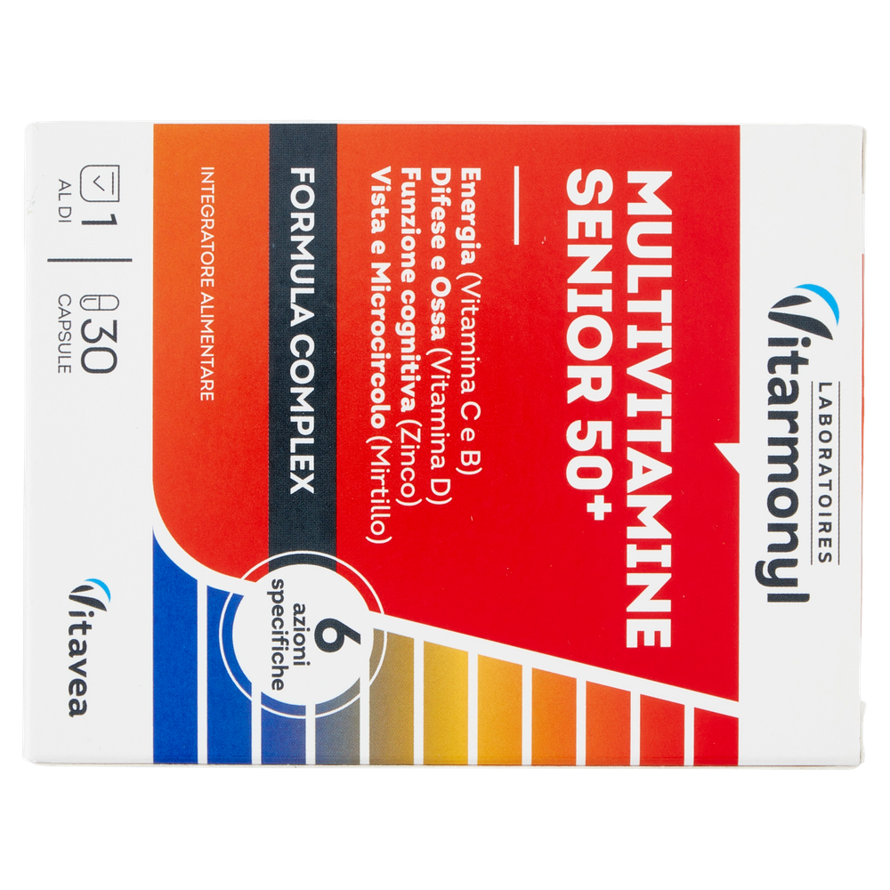 Multivitamine Senior 50+ Compresse Vitarmonyl - Foto 3