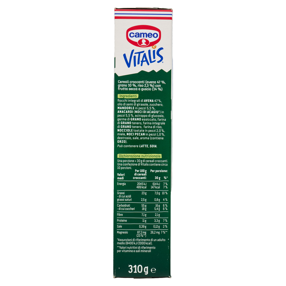 Muesli Con Frutta Secca E Cereali Croccanti Vitalis Cameo - Foto 2